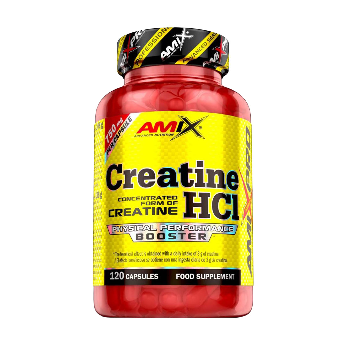 Креатин гідрохлорид Amix Nutrition AmixPro Creatine HCl, 120 капсул